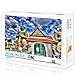 Puzzles pour Adultes Puzzle 1000 pièces Religieux Wat Arun Puzzles Classiques 1000 Pièces Casse-tête à thème Bricolage Puzzle Jouets Cadeau 75x50cm