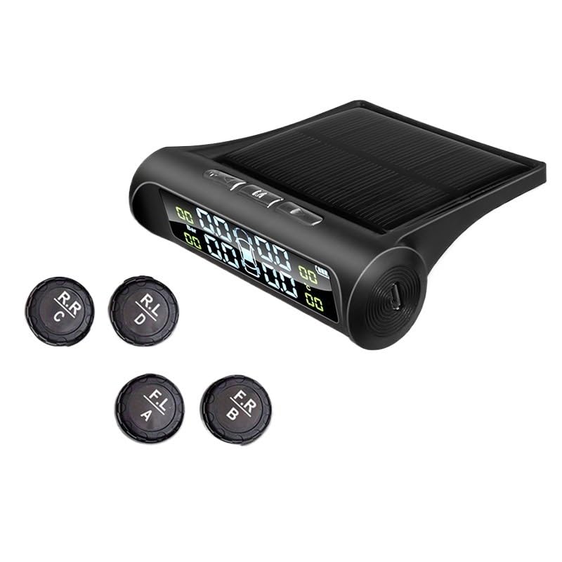 Tpms Sistema di monitoraggio dell'allarme della pressione dei pneumatici for auto Sistemi di allarme di sicurezza automatica Avviso della temperatura della pressione dei pneumatici Pressione Pneumatic