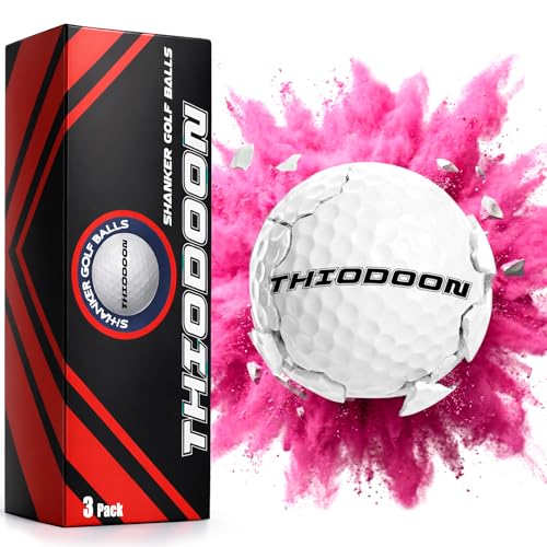 Thiodoon 3 Pack Of Pink Exploding Golf Balls