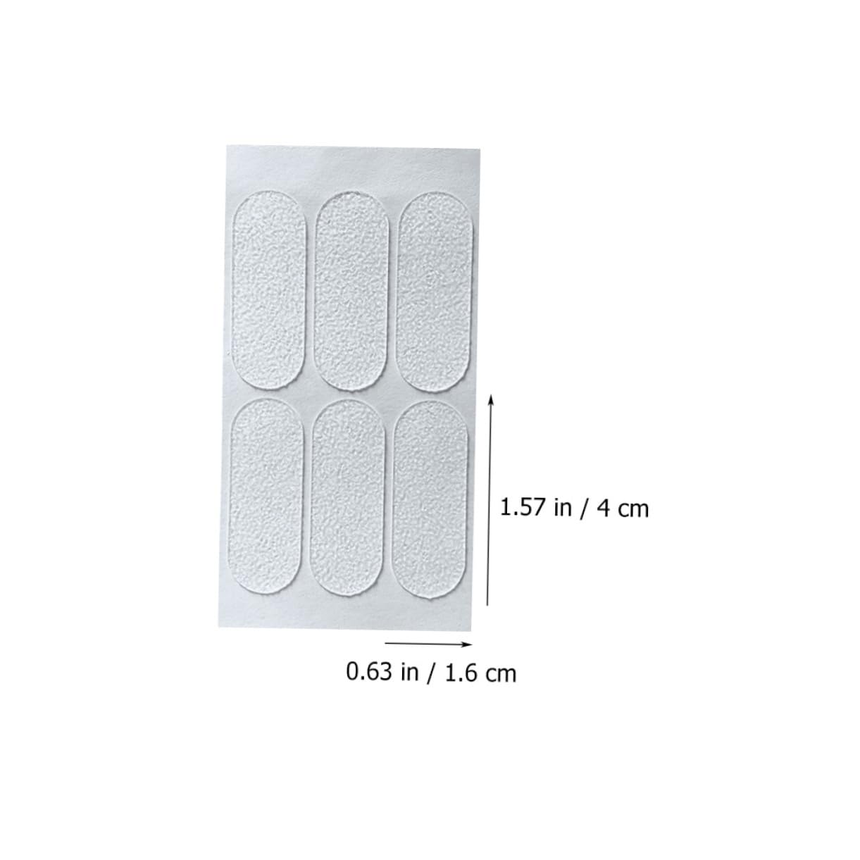 BCOATH 2sets Silicone for Ripped Invisible Ear Support Tape for Heavy Earrings 12sheets*2