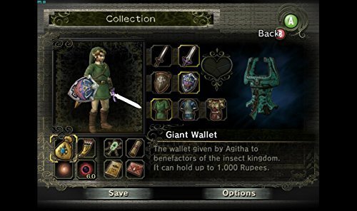 The Legend of Zelda: Twilight Princess 100% Unlocked Complete Memory Card