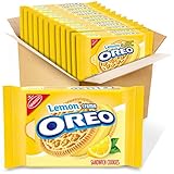 OREO Lemon Creme Sandwich Cookies, 12 - 15.25 oz Packs