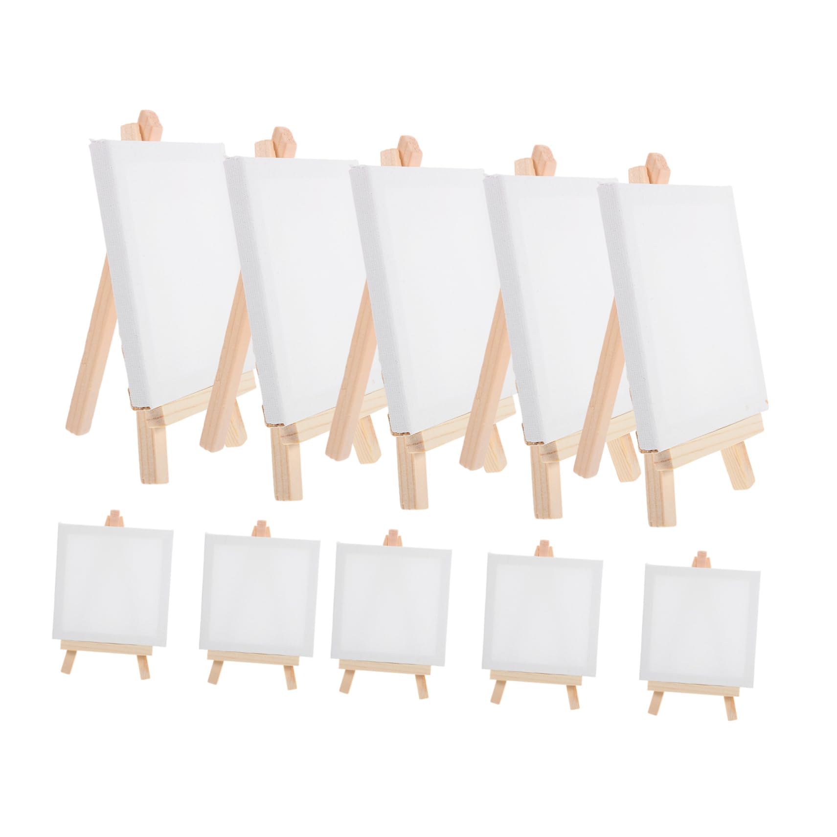 TEHAUX 24piezas Caballete Pequeño Decorativo Para Pintura De Soporte Para Manualidades y Casa y Oficina