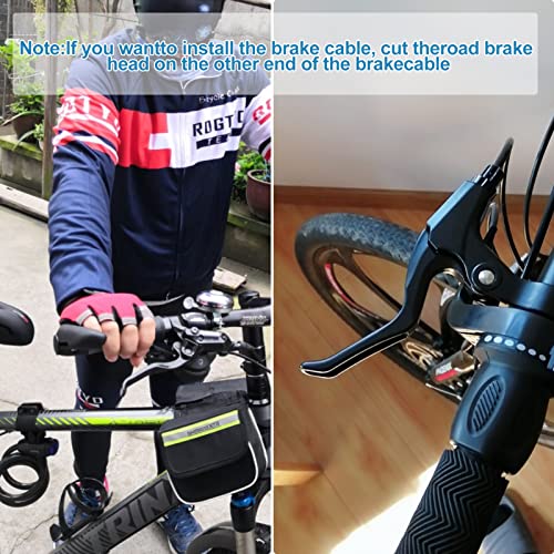 Xcrui 1Pair Bike Brake Levers Aluminum Alloy Bicycle Brake Handle For Most Bicycle, Road Bike, Mtb, Bmx, Cycling,2.2Cm Diameter,Black #TOP5