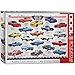 EuroGraphics Muscle Car Evolution Jigsaw Puzzle (1000-Piece)