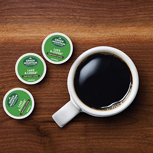 Image of Green Mountain Coffee Roasters Lake & Lodge Keurig Single-Serve K-Cup pods, Medium Roast Coffee, 24 Count