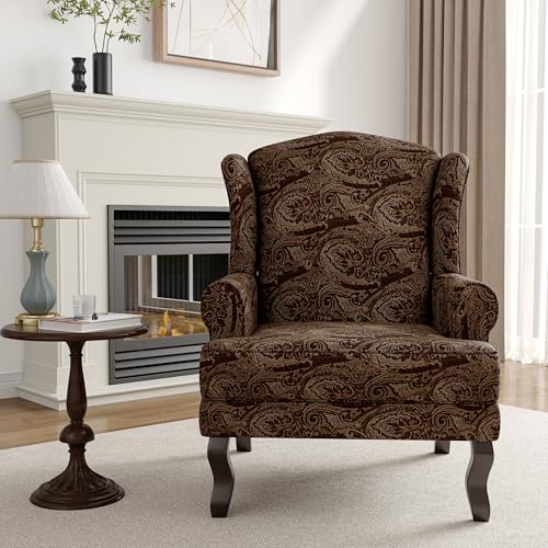 Sillón Plegable Algodón Lino Rojo Cereza miniatura 6