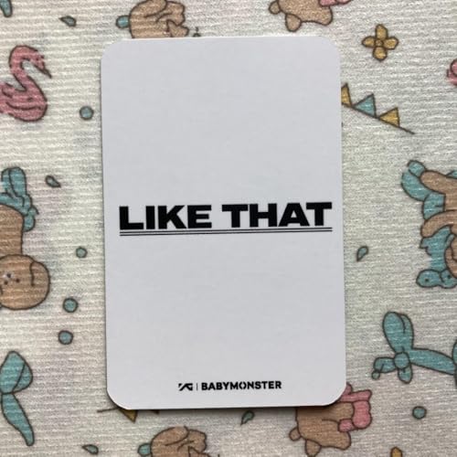 BABYMONSTER like that サノク ベビモン ラミ トレカ1枚 - 製品詳細