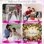 Rose Quartz Crystal Tree Room Decor and Pink Home Decor Healing Crystals Chakra Tree of Life Birthday Gifts for Women Mom Her Sister House Warming Gifts New Home Spiritual Presents Womens Gift - Image 5