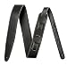 Fender Artisan Crafted Leather Guitar Strap, 2in, Black