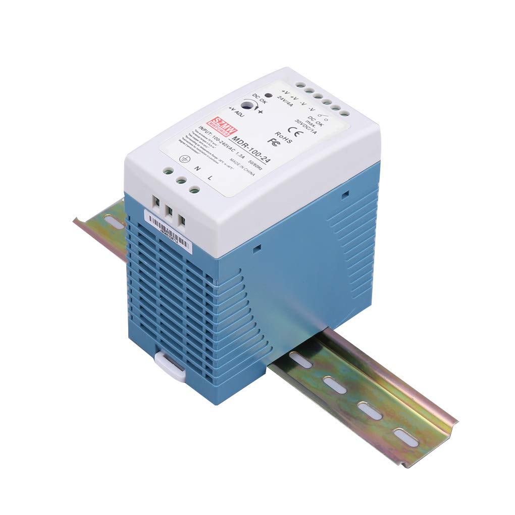 YOSIYO MDR-100 100W 40-63Hz Single Output 12V 24V Din Rail Mounting Industrial Switching Power Supply