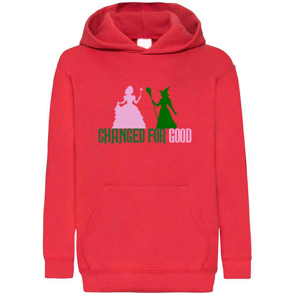 Expert Workwear Changed for Good Movie Inspired Hoodie Text Silhouette Logo Hooded Sweatshirt Jumper Fan Gift