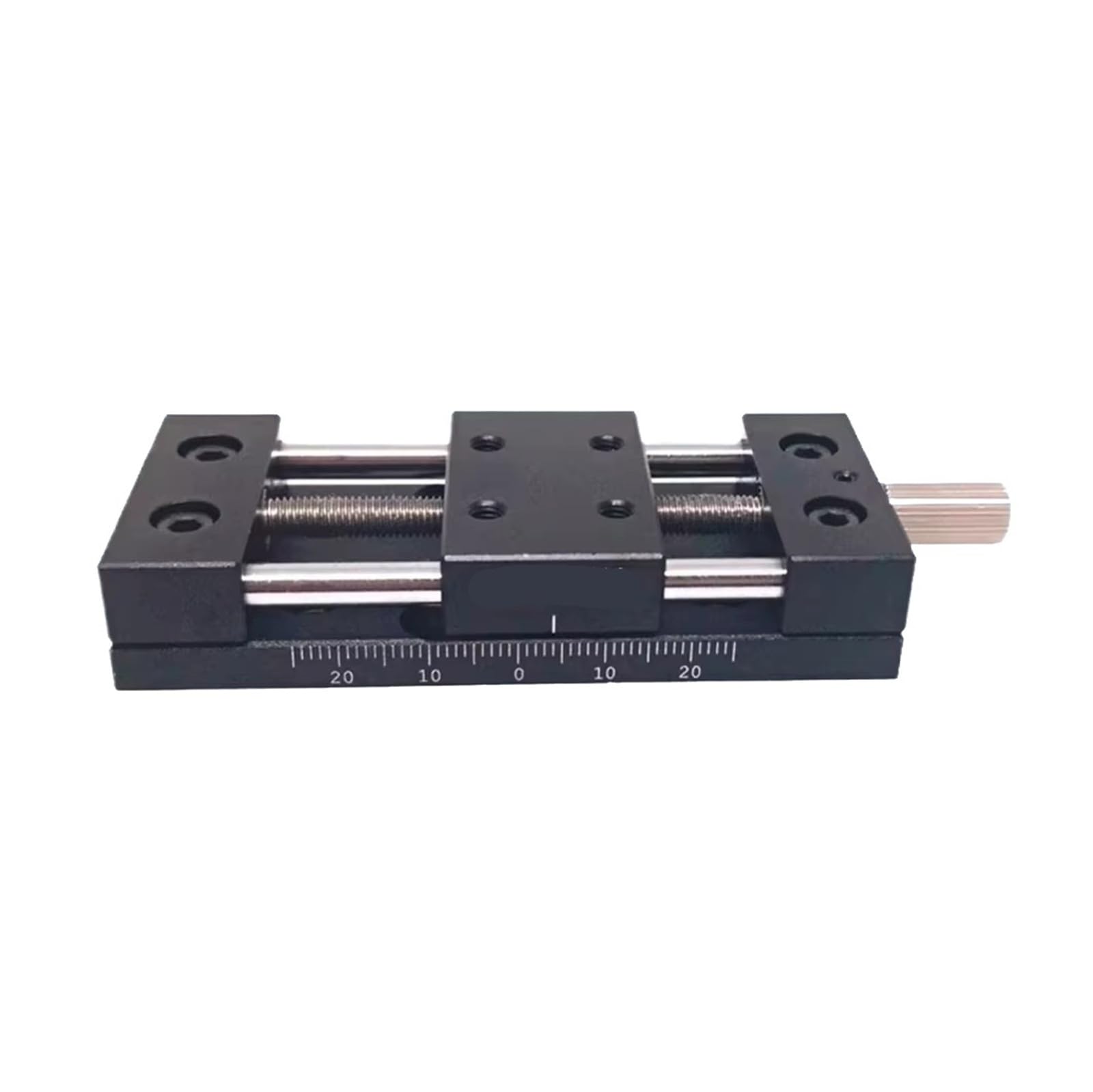 Etapa lineal manual en miniatura, plataforma de traducción precisa, mesa deslizante óptica, deslizamiento lineal de eje Z, PT-SD35 de recorrido de 35 mm