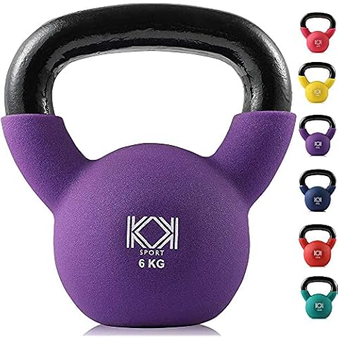 KK Neoprene Coated Cast Iron Kettlebell 6Kg Cover