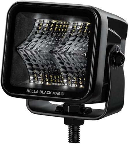 Miniatura 1 de Hella Black Magic - Kit de cubo de la serie LED de 2.7 pulgadas, luz LED para alimentos con arnés de cableado, luz todoterreno de alto rendimiento
