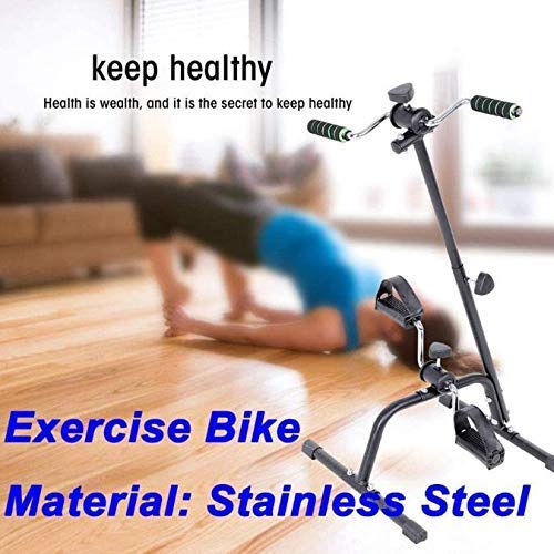 Vélo D'appartement Assis MB201B - Rééducation Bras/jambes - Compteur Calories - Neuf Noir