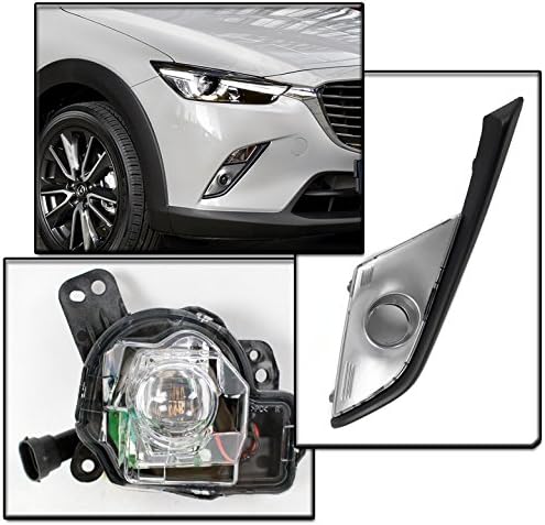 For 2016-2018 Mazda CX-3 LED Bumper Driving Fog Lights Lamps