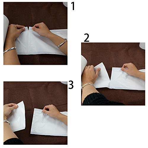 Sandmovie 15L White Kitchen Bin Bags, 105 Bags, 1 count (Pack of 105) - Image 4