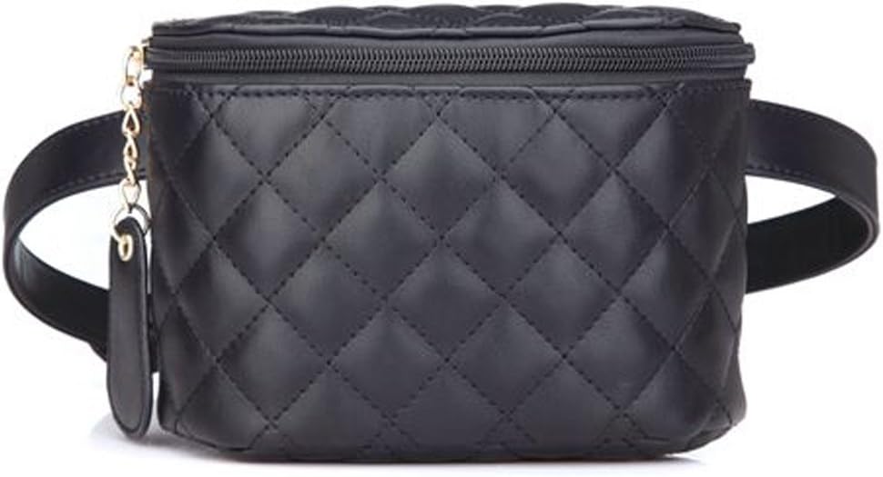 KALENDS Women's Fashion Leather Waist Packs Fanny Pack Cellphone Pouch