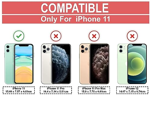 Prolet Case for iPhone 11 Case Clear Transparent Shockproof Protective Phone Soft Silicone Slim Cover for iPhone 11 (Transparent) 2 515ixV sqUL
