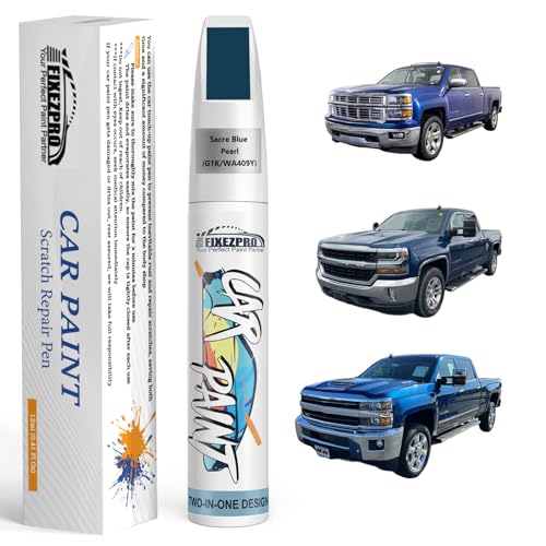 Image of Sacre Blue Pearl(G1K /WA409Y) Touch Up Paint for Chevrolet, Car Paint Scratch Repair Remover Pen Color Exact Match, Quick and Easy Fix Automotive Chips and Nicks Scuff