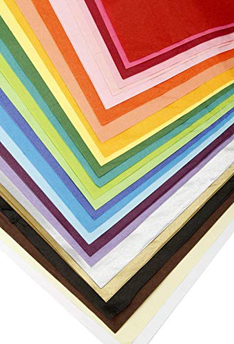 image for Craft Craze 100-Piece Premium Quality Tissue Gift Wrapping Paper Craft