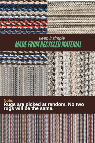 Tapete Garland Rug Carnival Rayas Tierra Reciclado 3' x 12' miniatura 5