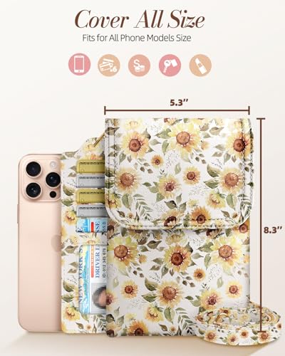 Bistup Small Crossbody Bags for Women Cross Body Purse Handbag Leather Cute Medium Cell Phone Bag Wallet Pouch2