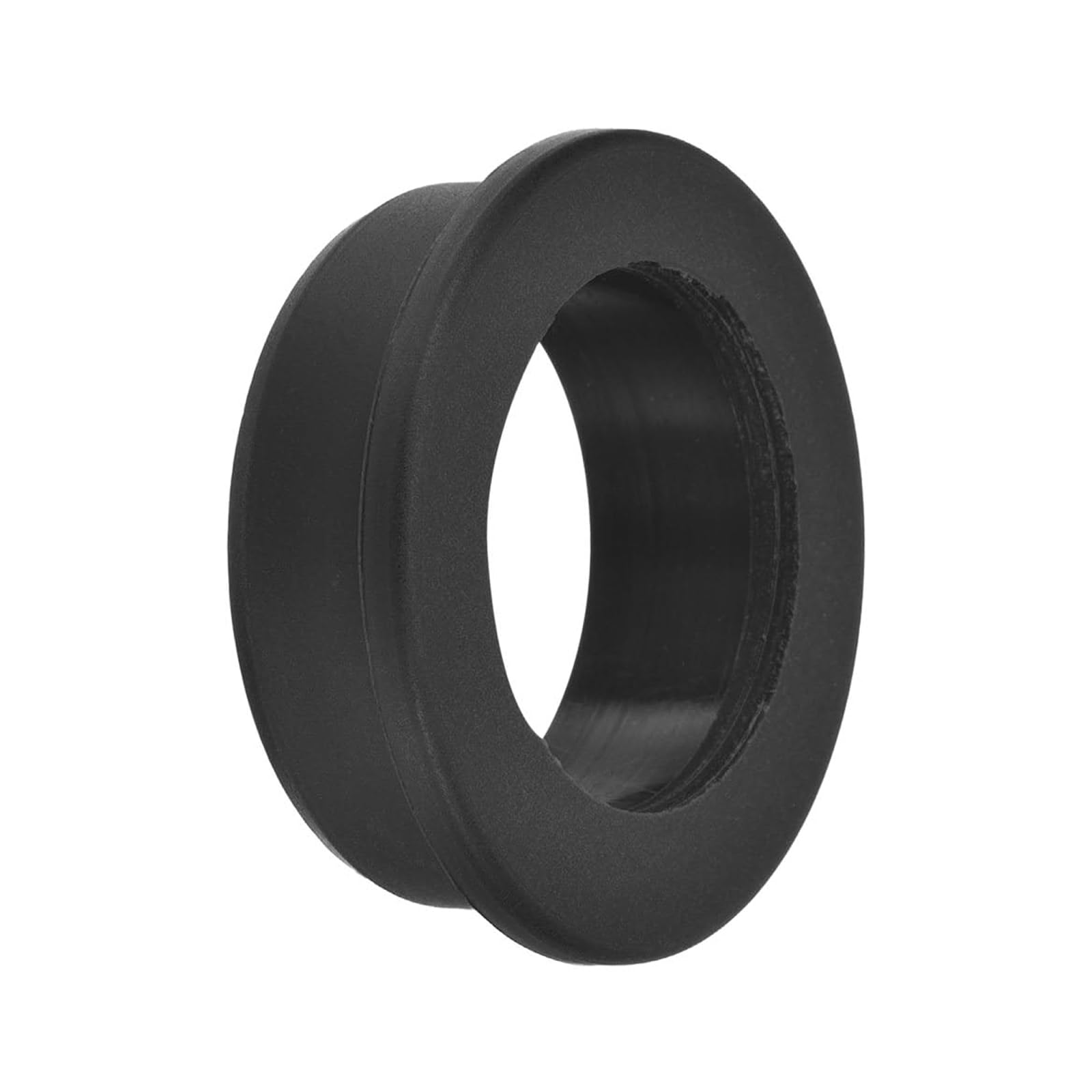 TA-VIGOR 1Pcs Black Silicone Rubber Grommet 45mm Drill Hole, 35mm ID Top Hat Hole Plug Cable Wire Cover for Desk, Office and Automotive Wiring