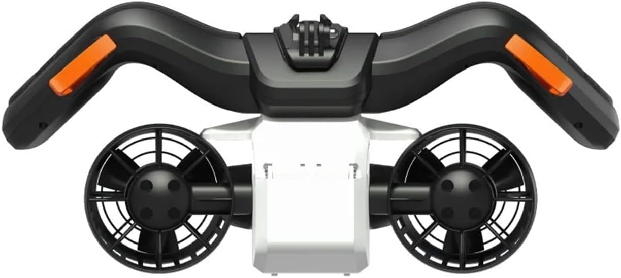 Electric Underwater Scooter - High-Speed Aquatic Propeller for Diving, Snorkeling, and Swimming - Boost Your Undersea Adventures (Yellow)