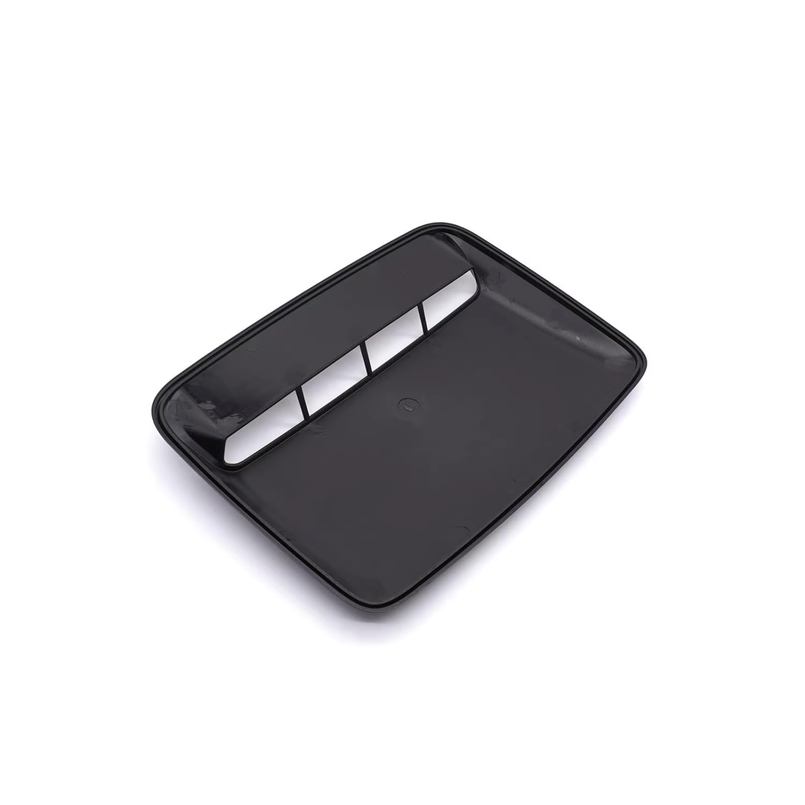 Prese d'Aria Cofano auto Sfiato Del Cofano Motore Decorativo Per Auto Tuning Adesivo Per Coperchio Di Aspirazione Del Flusso D'aria Scoop Grille Intet Trim(Black 1)