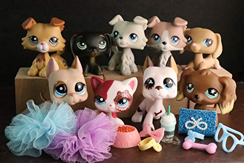 USALPS lps Rare Figures 9pcs with lps Accessories lot lps Cat ans Dogs 9pcs 2452 363 67 577 1647 893 2291 325 909 Kids Gift