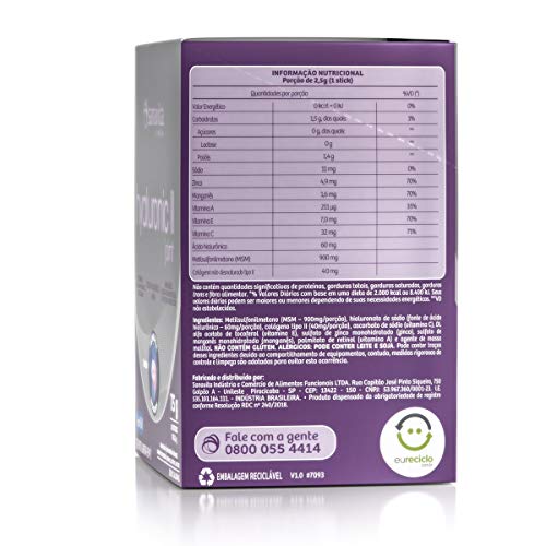 Hyaluronic Joint 2 II Ácido Hialurônico + MSM 900MG + Colágeno Tipo 2 Sanavita