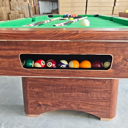 Image of RUP 8ft American Pool Table | Auto Ball Return System | Premium Billiards Cloth | Heavy Duty 147 kg MDF Frame | Smooth Metal Corners | Complete Accessories Included