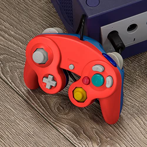 Cirka Wired Controller for Wii/GameCube (Red/Blue) - GameCube - Image 6