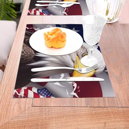 Sets de table tissés lavables pour protéger la table des plats chauds - 7