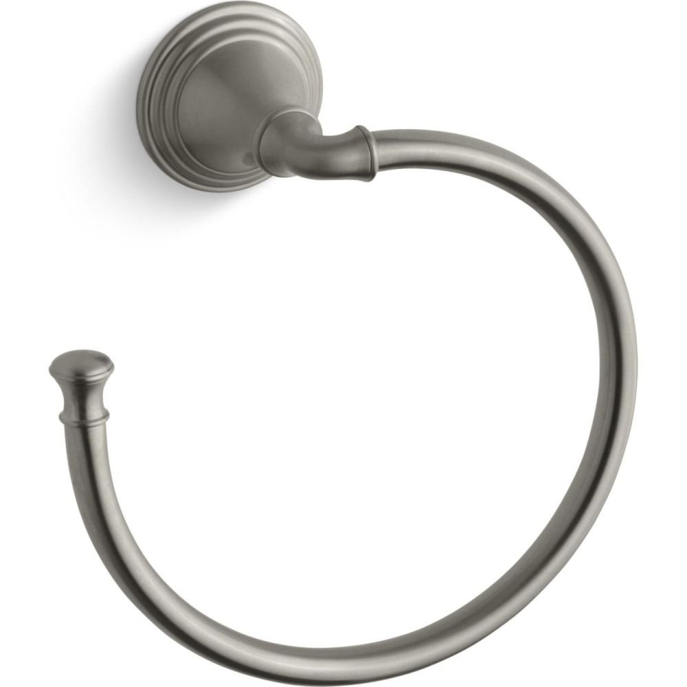 Kohler K-10557-BN Devonshire Towel Ring, Vibrant Brushed Nickel