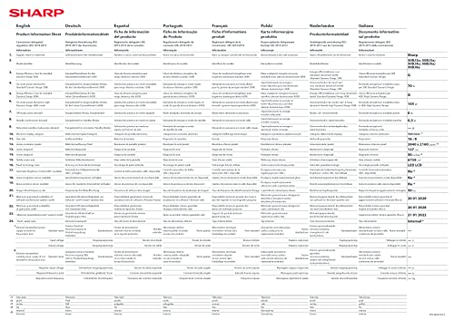 Sharp 50BJ2E TV 127 cm (50") 4K Ultra HD Smart TV Wi-Fi Nero - Afbeelding 8