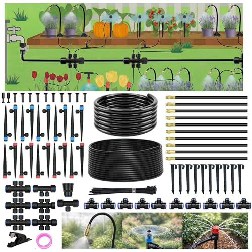 PESIODU 240FT Drip Irrigation System