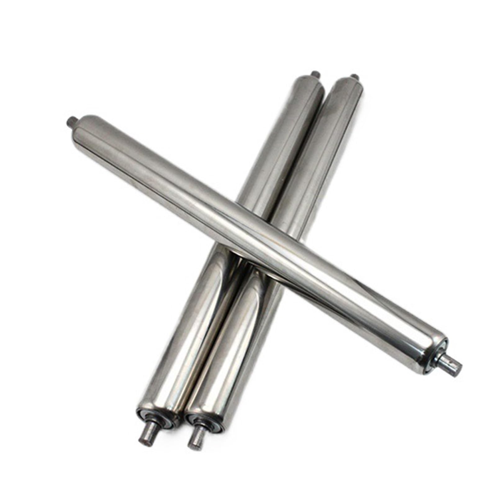 Rodillos de repuesto para carpintería de 60 mm de diámetro, 31.5in / 800 mm de longitud, movimiento suave, fácil instalación a presión, tamaño personalizable para soportes de rodillos