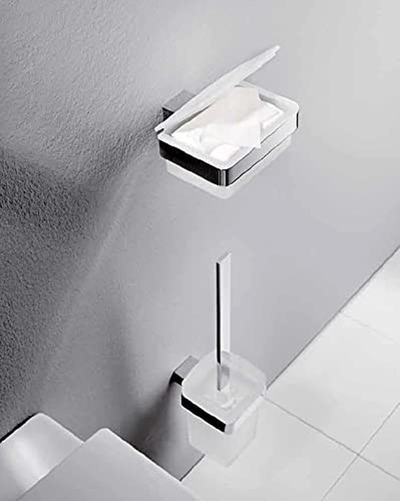 EMCO LOFT Ersatzbürste für WC-Bürstengarnitur, Toilettenbürste in Edelstahl-Optik, Austauschbürste für WC-Garnitur, EMCO-Steel