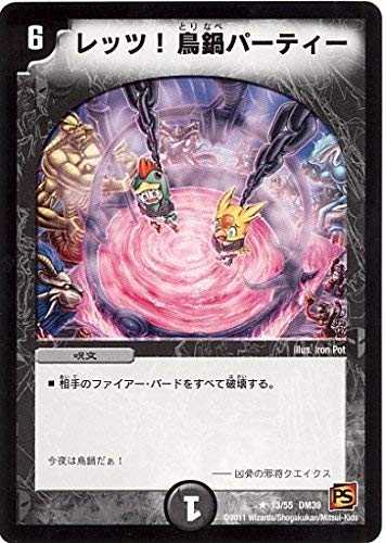 Amazon.co.jp: デュエルマスターズ/DM-39/13/R/レッツ！鳥鍋パーティー
