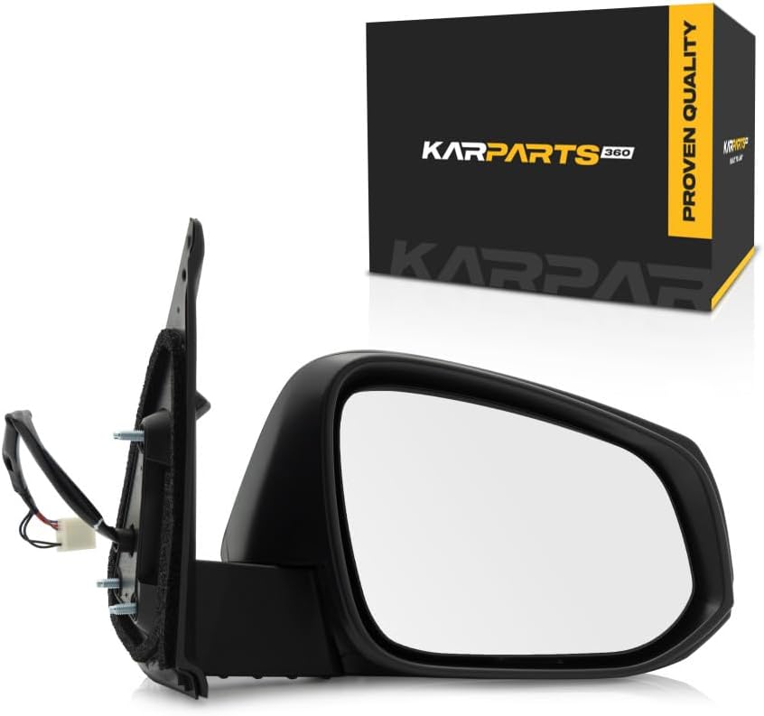 For Toyota Tacoma 2016 2017 Door Mirror Passenger Side | Power | Heated | Replacement For 87910-04220 | 87915-04050 | TO1321348