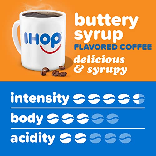 Ihop Buttery Syrup Flavored Ground Coffee, 11 Oz Bag #TOP2