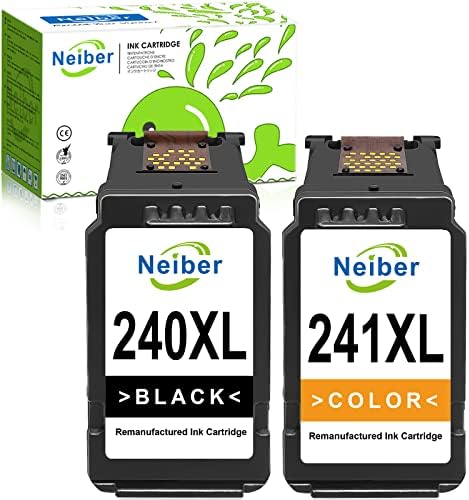 Canon 240xl Black, 241xl Color Combo 2pk Ink Cartridges With Photo Paper - Black, Tri-color