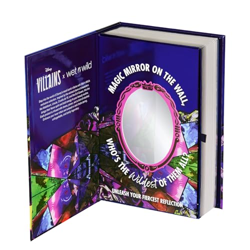 Image of wet n wild Disney Villains PR Box, 14-Piece Makeup & Accessories Collection, Limited Edition Storybook Set, Cruelty-Free