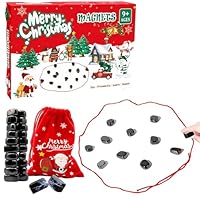 Magnetspiel, Magnetisches Schachspiel, Tragbares Schachset Magnetisch, Magnet Schach Tischspiele, Campingspiele, Partyspiele für Familientreffen und Reisen