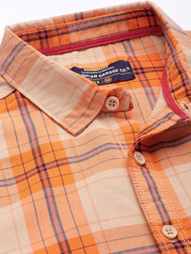 Image of THE Indian Garage CO Men Polycotton Slim Fit Shirt