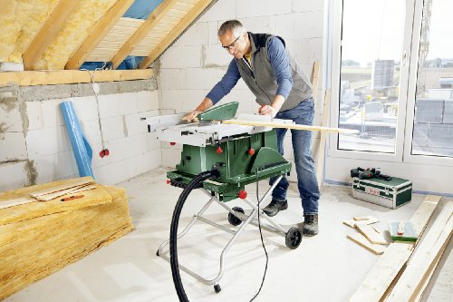 Bosch Home and Garden Mobiles Untergestell PTA 2000 (für Tischkreissäge und Unterflur-Zugsägen von, im Karton), 0603B05300