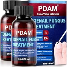 Toenail Fungus Treatment Extra Strength - Toe Nail Fungus Treatments for Thick, Nail Strengthener and Growth, Nail Fungus Treatment Extra Strength for Broken, Discolored Nail & Ingrown Toenail - 60ml